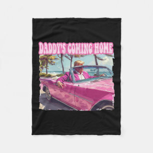 Zuhause Trump Shirt Funny Maga Donald Trump 2024 Fleecedecke