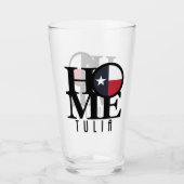 ZUHAUSE Tulia Texas Glas (Vorderseite)