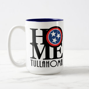 ZUHAUSE Tullahoma Tennessee 15oz Zweifarbige Tasse