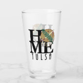 ZUHAUSE Tulsa Oklahoma Glas (Rückseite)