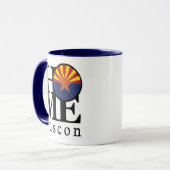 ZUHAUSE Tuscon AZ Tasse (Vorderseite Links)