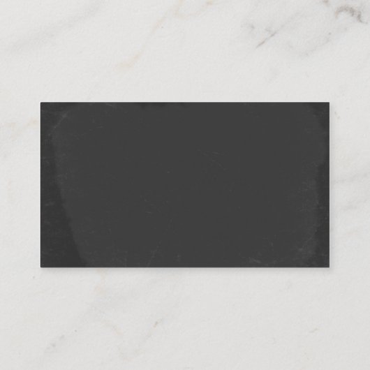 Zuhause-Tutor-Lehrer-Apple-Tafel Visitenkarte (Rückseite)