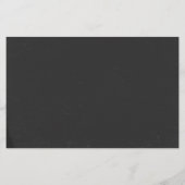 Zuhause Tutor Teacher Apple Chalkboard Flyer (Hinten)