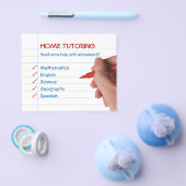 Zuhause Tutoring Flyer (Einzeln)
