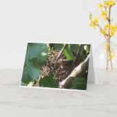 Zuhause tweeten Zuhause Karte (Gelbe Blume)