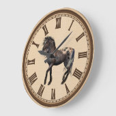 Zuhause-Uhr Große Wanduhr (Winkel)