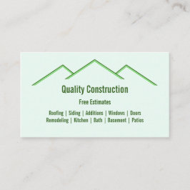 Zuhause-Umbau/Bausparte Visitenkarte