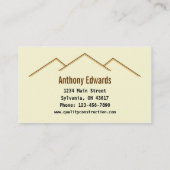 Zuhause-Umbau/Bausparte Visitenkarte (Rückseite)