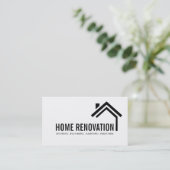 Zuhause Umbau des Renovierungsbaus Visitenkarte (Stehend Vorderseite)