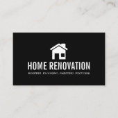 Zuhause Umbau des Renovierungsbaus Visitenkarte (Vorderseite)