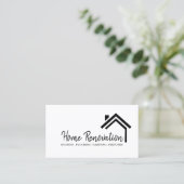 Zuhause Umbau des Renovierungsbaus Visitenkarte (Stehend Vorderseite)