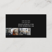 Zuhause-Umbau Visitenkarte (Rückseite)