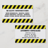 Zuhause-Umbau Visitenkarte (Vorne/Hinten)