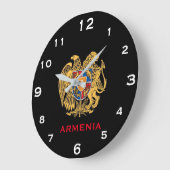 Zuhause und Büro der armenischen Wall-Uhr Große Wanduhr (Winkel)