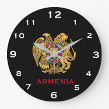 Zuhause und Büro der armenischen Wall-Uhr