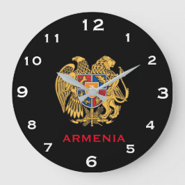 Zuhause und Büro der armenischen Wall-Uhr Große Wanduhr