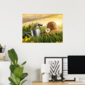 Zuhause und Business Art Deco Poster (Heimbüro)