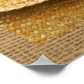 Zuhause und Business Art Decor - Strohhutserie Poster (Ecke)