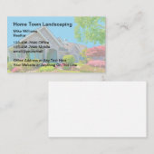 Zuhause und Gartenlandschaften Visitenkarte (Vorne/Hinten)