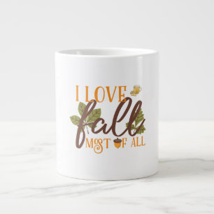 Zuhause- und Geschenksammlung für die Herbstsaison Jumbo-Tasse