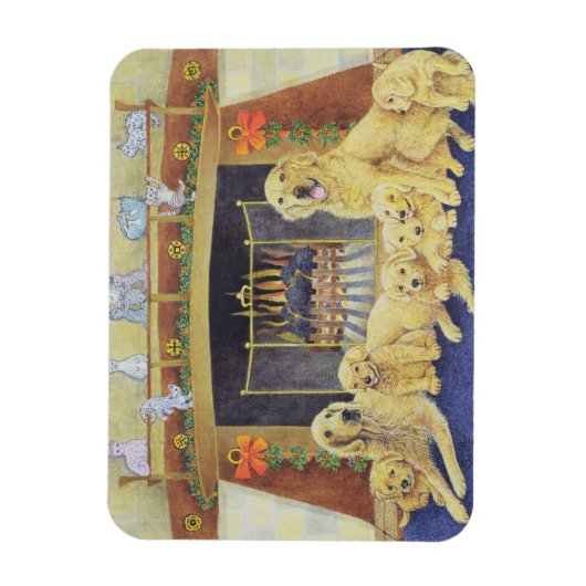 Zuhause und Herz Magnet (Vertikal)