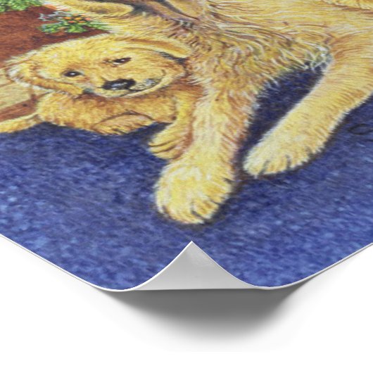 Zuhause und Herz Poster (Ecke)