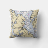 Zuhause und Kinder der Marine für personalisiertes Kissen (Rückseite)