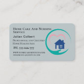 Zuhause- und Krankenpflege Visitenkarte (Vorderseite)
