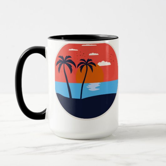 Zuhause und Leben Tasse (Links)