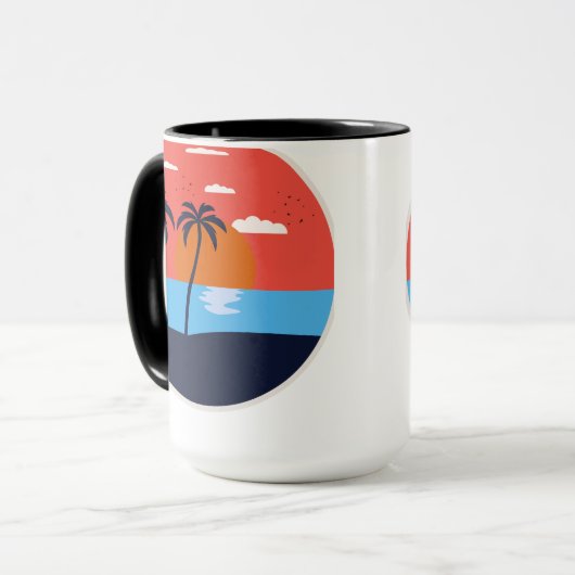 Zuhause und Leben Tasse (Vorderseite Links)