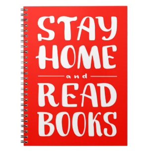 Zuhause und Lese-Bücher Bleibe Notizblock