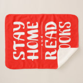 Zuhause und Lese-Bücher Bleibe Sherpadecke (Vorderseite (Horizontal))