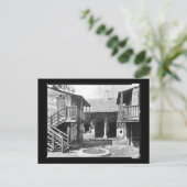 Zuhause und Patio im Altfranzösischen Viertel Postkarte (Stehend Vorderseite)
