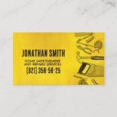 Zuhause- und Reparaturdienstleistungen Visitenkarte (Vorderseite)