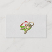 Zuhause und Schlüssel Visitenkarte (Vorderseite)