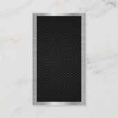 Zuhause- und Tools-Logo | Silbergrenze Visitenkarte (Rückseite)