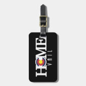 ZUHAUSE Vail Colorado Gepäckanhänger (Vorderseite vertikal)