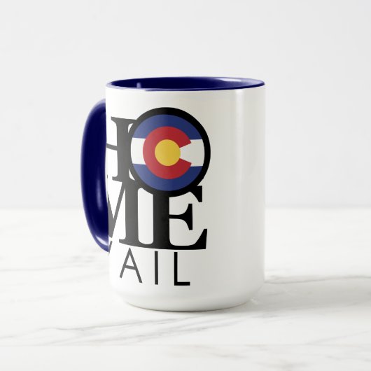 ZUHAUSE Vail Colorado Tasse (Vorderseite Links)