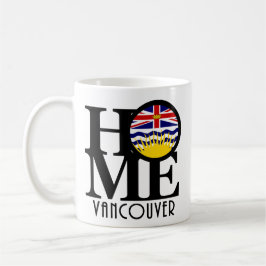 ZUHAUSE Vancouver (BC Flag) 11oz Kaffeetasse