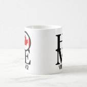 ZUHAUSE Vancouver (kanadische Flagge) 11oz Kaffeetasse (Mittel)