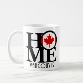 ZUHAUSE Vancouver (kanadische Flagge) 11oz Kaffeetasse