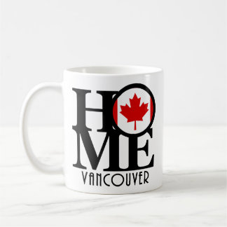 ZUHAUSE Vancouver (kanadische Flagge) 11oz Kaffeetasse