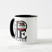 ZUHAUSE Ventura California 11oz Tasse (Vorderseite Links)