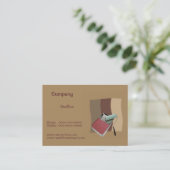 Zuhause verbessert die Visitenkarte (Stehend Vorderseite)