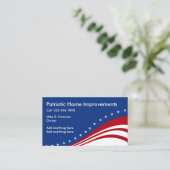 Zuhause Verbesserung der Bauweise Visitenkarten Visitenkarte (Stehend Vorderseite)