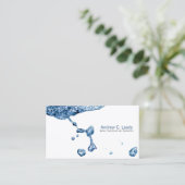 Zuhause-Verbesserung der Umgebung Klare Wassertrop Visitenkarte (Stehend Vorderseite)