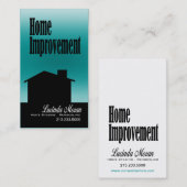 Zuhause-Verbesserung, die Visitenkarte (Vorne/Hinten)