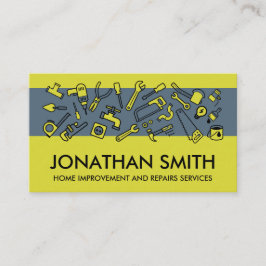 Zuhause Verbesserung Handyman Services Business Ca Visitenkarte