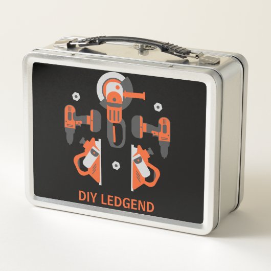 Zuhause-Verbesserung Metall Brotdose (Rückseite)