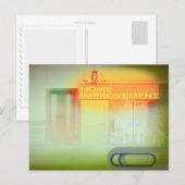 Zuhause-Verbesserung PostCard Postkarte (Vorne/Hinten)